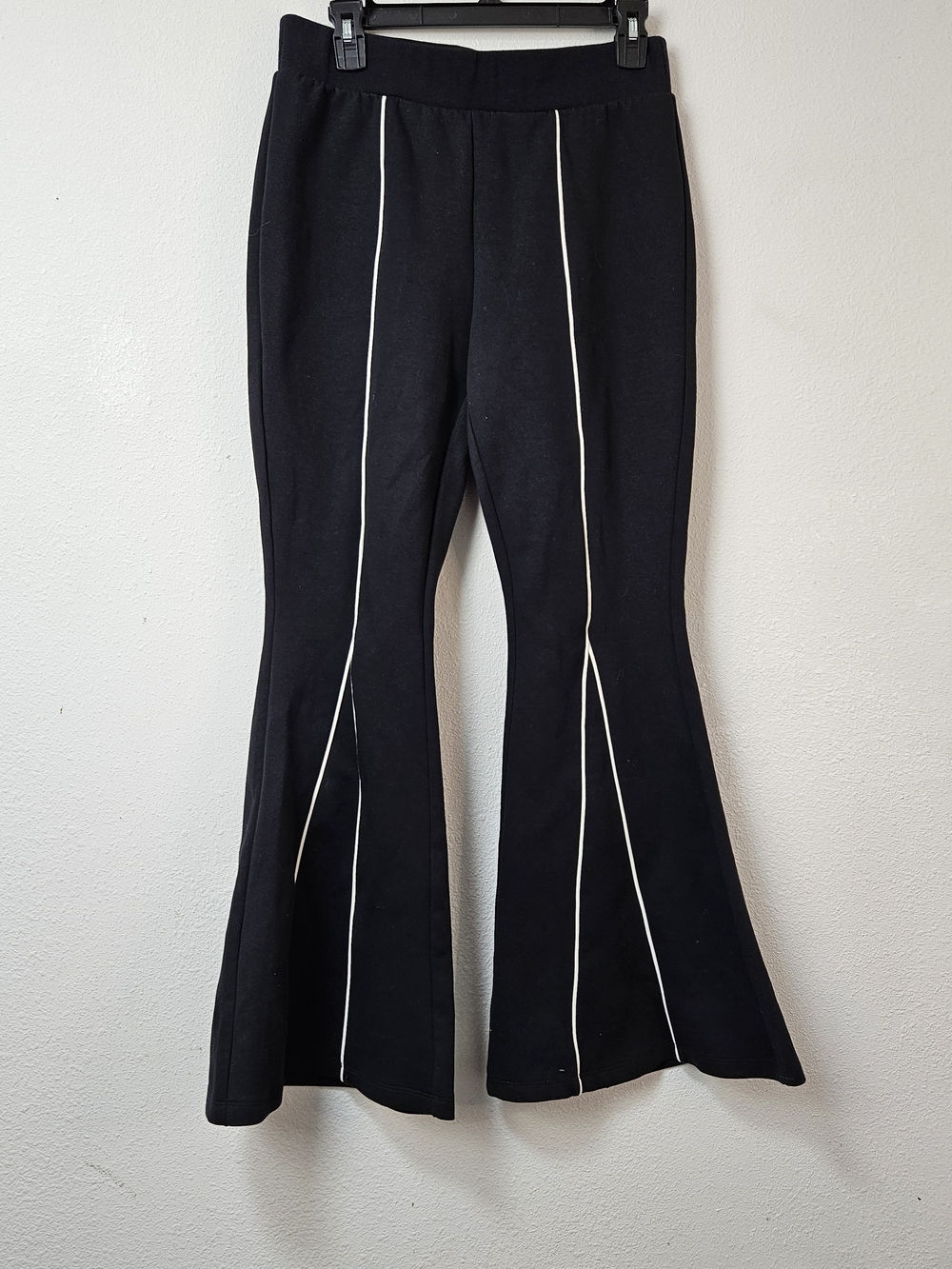 Victor Glemaud Target Pants Womens M Knit Black Flare Leg Bell Bottom Boho